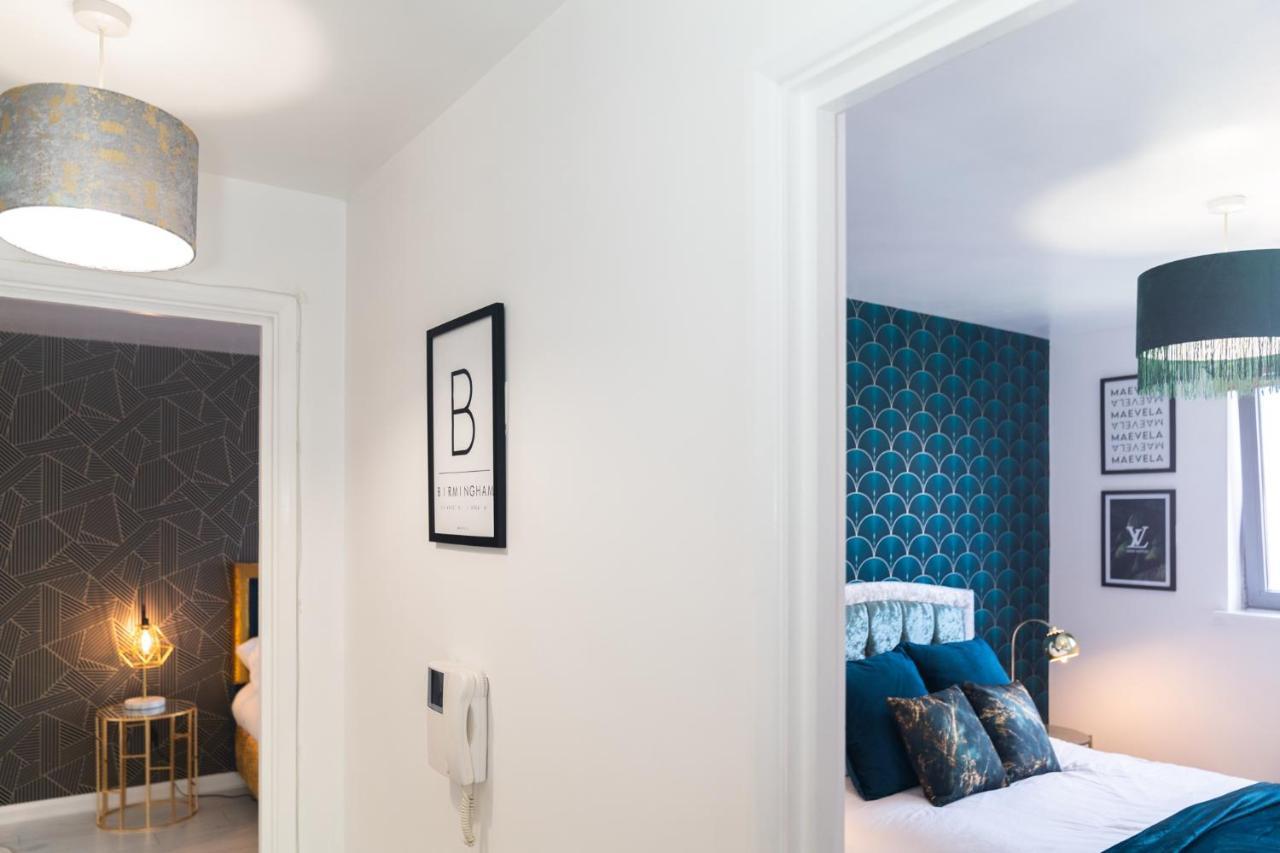 Maevela Apartments - Ultra Lavish Luxury 2 Bed Apartment City Centre - With Balcony - Free Secure Parking - Ps4 & Smart Tv'S 버밍엄 외부 사진
