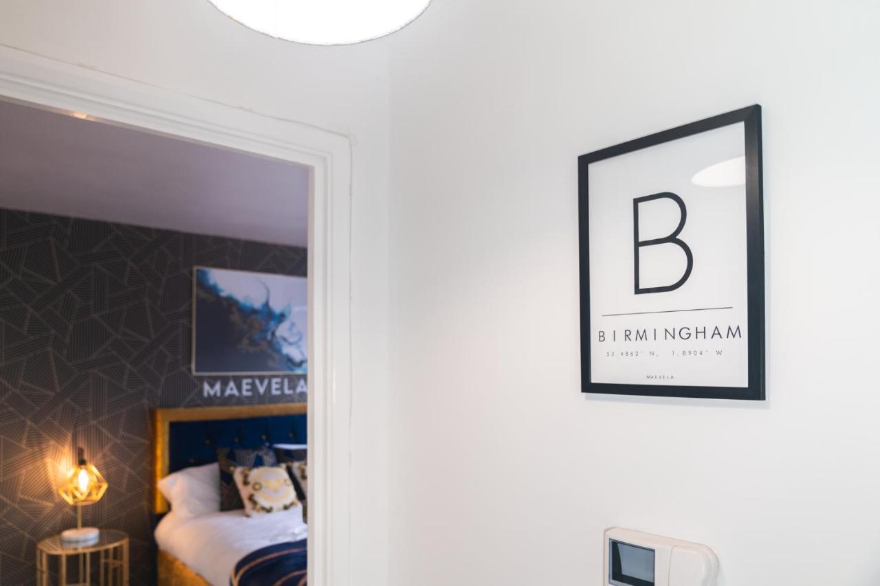 Maevela Apartments - Ultra Lavish Luxury 2 Bed Apartment City Centre - With Balcony - Free Secure Parking - Ps4 & Smart Tv'S 버밍엄 외부 사진