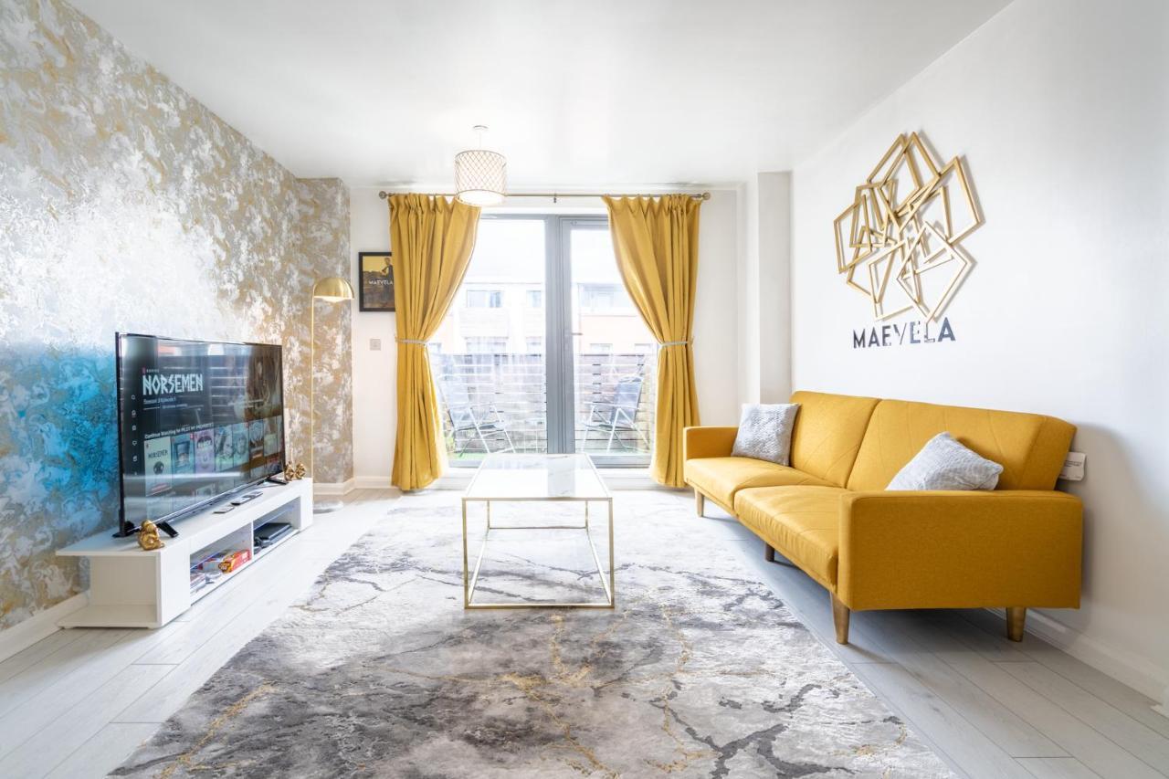 Maevela Apartments - Ultra Lavish Luxury 2 Bed Apartment City Centre - With Balcony - Free Secure Parking - Ps4 & Smart Tv'S 버밍엄 외부 사진
