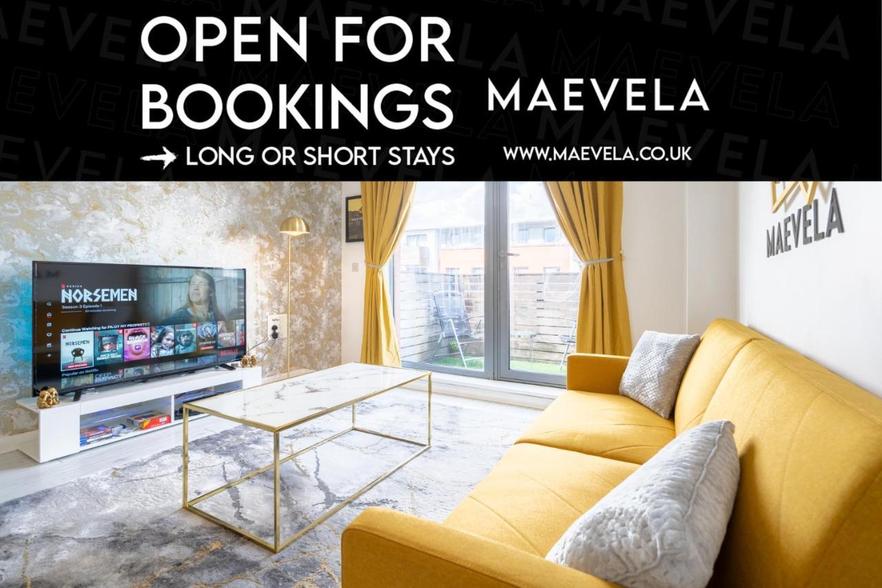 Maevela Apartments - Ultra Lavish Luxury 2 Bed Apartment City Centre - With Balcony - Free Secure Parking - Ps4 & Smart Tv'S 버밍엄 외부 사진